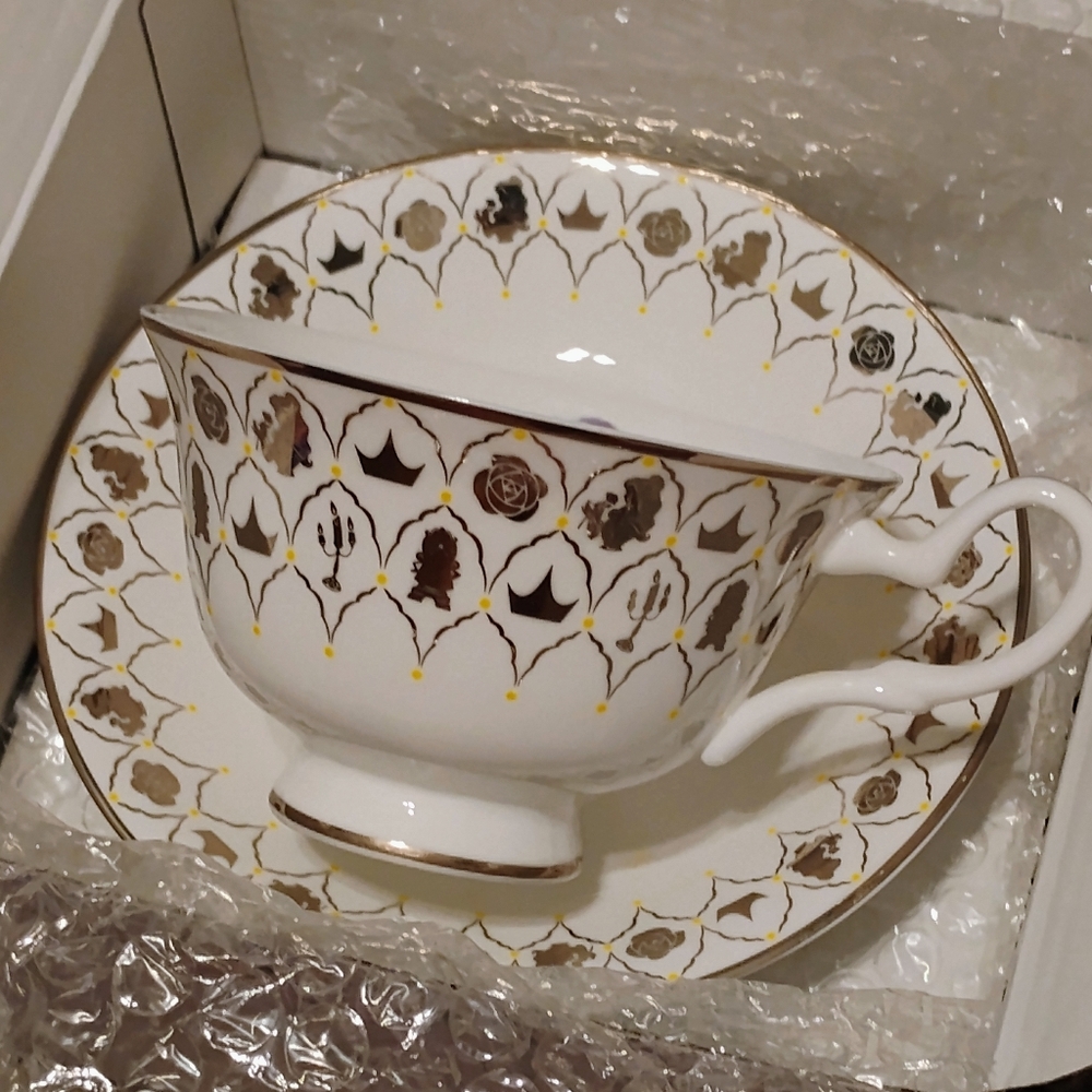 Disney Belle Teacup And Saucer